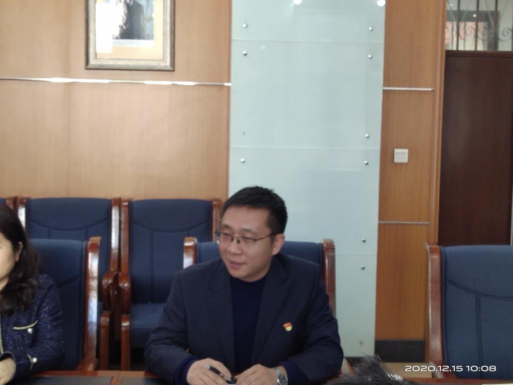 农学院副院长张林汇报学院总体情况