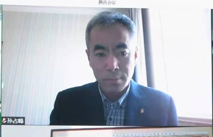 副校长孙占峰致辞